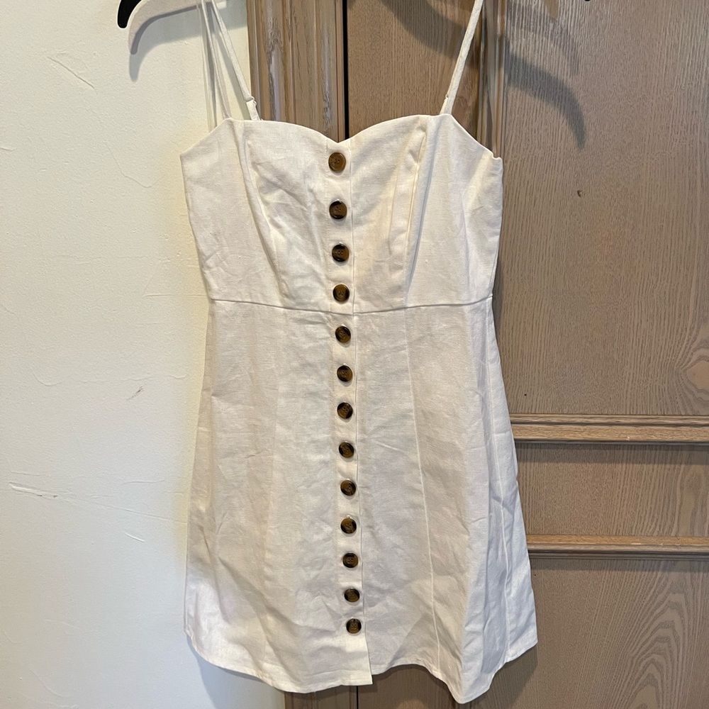 Tillys spaghetti strap button down dress